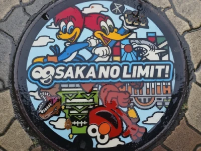 ちゃんみな】USJ ユニバ マグネット 大阪 マンホール5種類せっと
