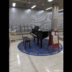 和田岬駅（改札内）（神戸市営地下鉄・海岸線のストリートピアノ）