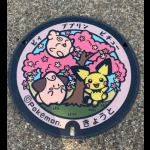 ピチュー、ピィ、ププリン（京都府のポケふた）