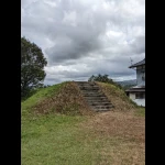 階段つきの築堤（倉吉線・遺構めぐりコレクション）