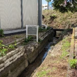 橋台（アバット）跡（三蟠鉄道・遺構めぐり）