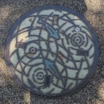 奈良市五条町で見つけたマンホール（今後マンホールカードになるだろう（と勝手に思ってる）マンホールのコレクション）