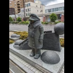 旅立ち（敦賀シンボルロード（宇宙戦艦ヤマト・銀河鉄道999）モニュメント28体）