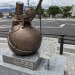 永遠の星の海へ（敦賀シンボルロード（宇宙戦艦ヤマト・銀河鉄道999）モニュメント28体）