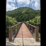 広田のつり橋（ドラクエ、FFに登場しそうな景色）