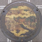 住吉祭礼図屏風2（堺市デザインマンホール）
