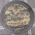 住吉祭礼図屏風3（堺市デザインマンホール）