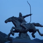 織田信長（岐阜城下）「若き日の織田信長像」（戦国時代の武将像コレクション）