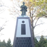 金森長近（越前大野城址）（戦国時代の武将像コレクション）