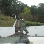 長宗我部元親（岡豊城址）（戦国時代の武将像コレクション）
