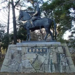藤堂高虎（津城址）（戦国時代の武将像コレクション）