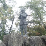 山中鹿之助（月山富田城址）（戦国時代の武将像コレクション）