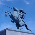 最上義光（山形城址）（戦国時代の武将像コレクション）