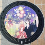 夏祭（東近江市制20周年記念デザインマンホール（8種類））