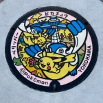 ピカチュウ、ペリッパー（神奈川県のポケふた）