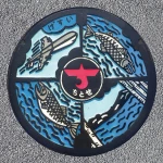 千歳市（01-224-A001）（北海道のマンホールカード）