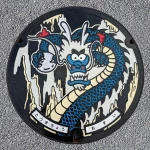 当麻町（01-454-A001）（北海道のマンホールカード）