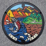 楢葉町（07-542-A001）（福島県のマンホールカード）