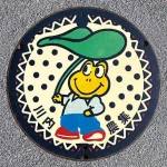川内村（07-544-A001）（福島県のマンホールカード）